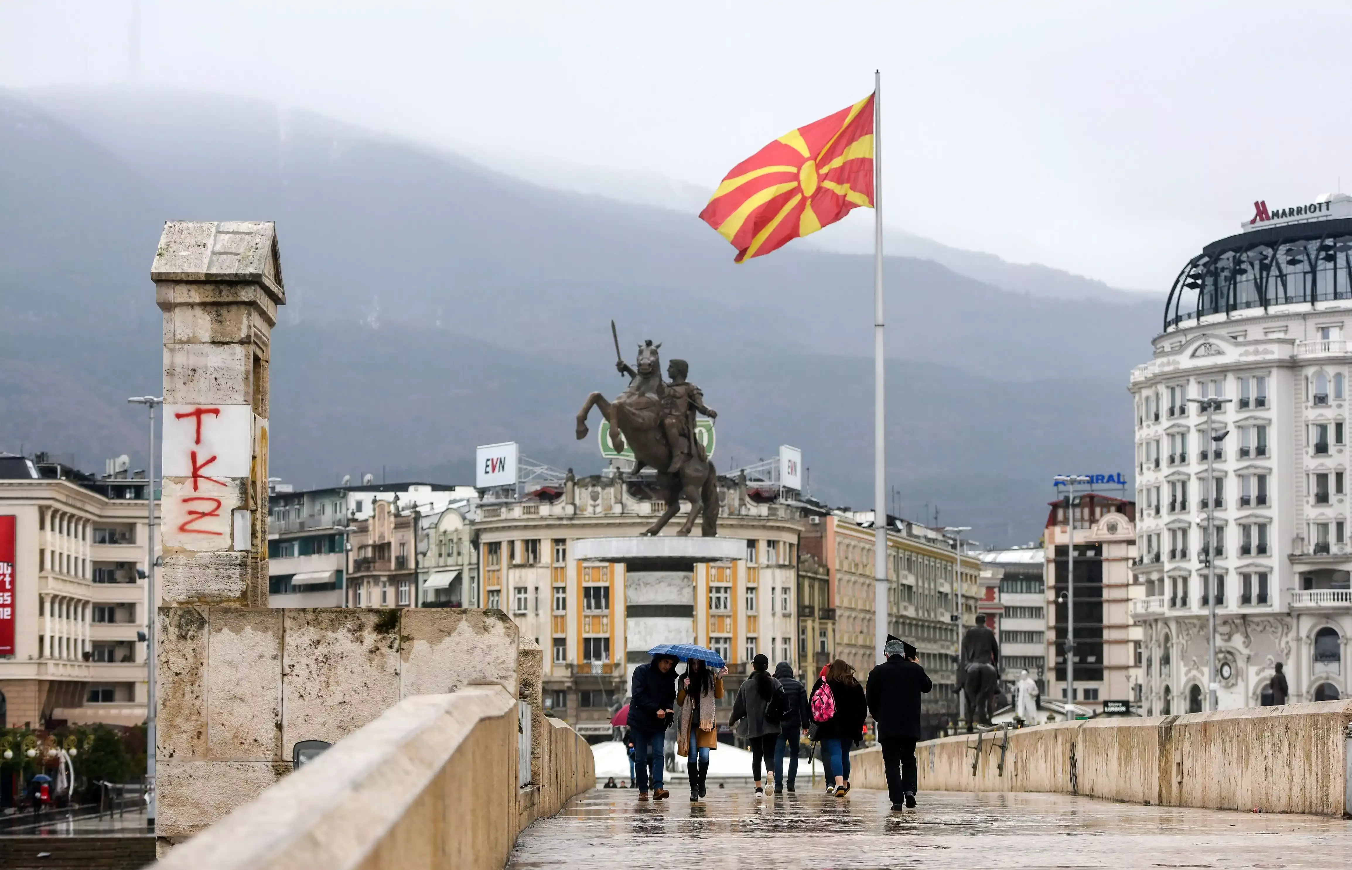 Michael R. Pompeo, Secretary of  State-US greeted the people of North Macedonia on their independence day.