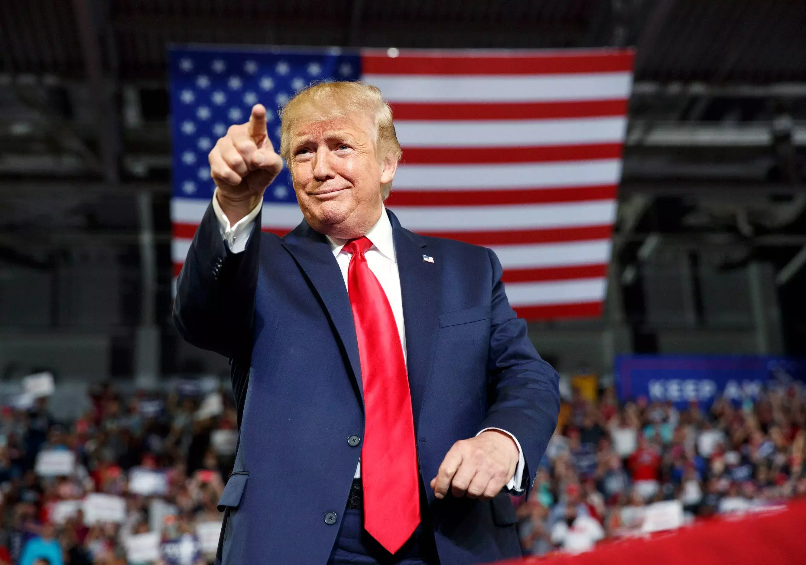 Donald Trump declared that he won the election while counting is still on