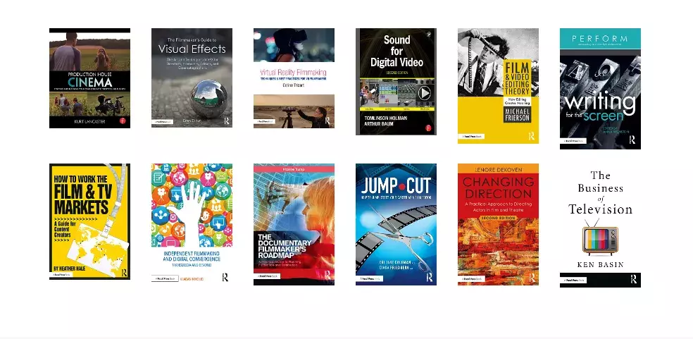 Ebooks on film making: a dedicated collection of over 100 practical eBooks from Focal Press and Bloomsbury