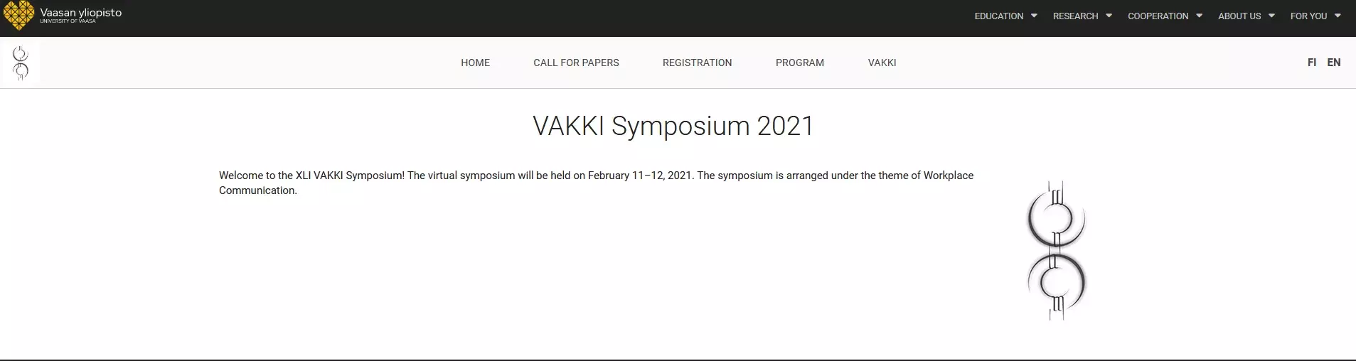 VAKKI Symposium 2021: 1st Call for Papers