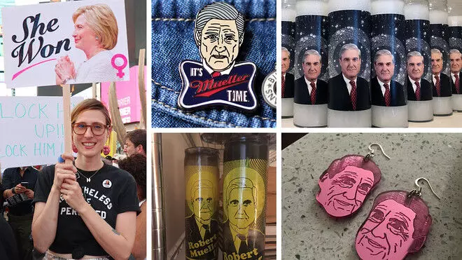 Meet the creators behind Mueller-themed prayer candles, mugs and jewelry
