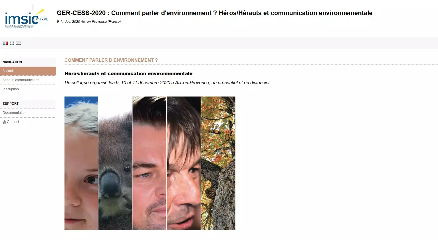 cfp - How to talk about the environment? Heroes/heralds and environmental communication - Aix-en-Provence, 9-10 December, 2020 cfp - How to talk about the environment? Heroes/heralds and environmental communication - Aix-en-Provence, 9-10 December, 2020