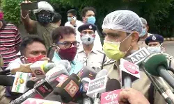 उड़ीसा में राजभवन के निकट पेट्रोल पंप पे आग लगी तीन लोग घायल