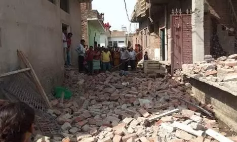 फैक्ट्री में भीषण धमाके से दहला अलीगढ़, हादसे में चार लोगों की मौत....