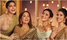 कथित लव जिहाद वाले ऐड के बाद अब तनिष्क का नया विज्ञापन हुआ ट्रोल........ कथित लव जिहाद वाले ऐड के बाद अब तनिष्क का नया विज्ञापन हुआ ट्रोल........