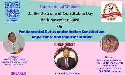 BBAU law department is Organizing an International Webinar on the Occasion of Constitution Day BBAU law department is Organizing an International Webinar on the Occasion of Constitution Day