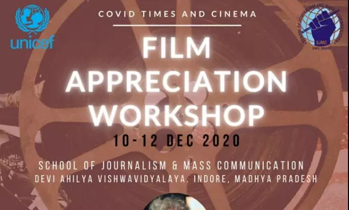 Film Appreciation workshop by Journalism Department, Devi Ahilyabai University, Indore