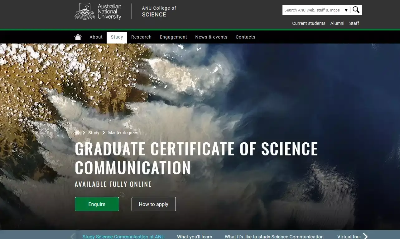 Education @Australia  Graduate Certificate and Masters programs are available online for domestic and international students!