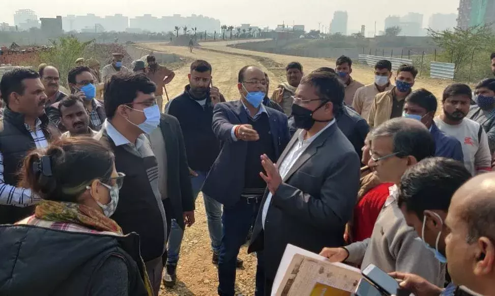 जिला प्रशासन और एलडीए की संयुक्त टीम ने की बड़ी कार्रवाई