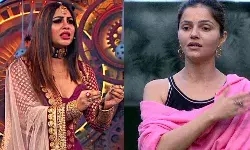 बिग बॉस 14 के घर में रुबीना ने थूका अर्शी का खिलाया हुआ फरेब का लड्डू