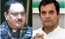 कांग्रेस अध्यक्ष राहुल गांधी पर भाजपा ने किया हमला, कांग्रेस शासन में किसान क्यों थे गरीब