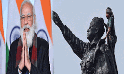 राष्ट्रपति, पीएम मोदी ने नेताजी सुभाष चंद्र बोस की  125 वीं जयंती  पर श्रद्धांजलि अर्पित की