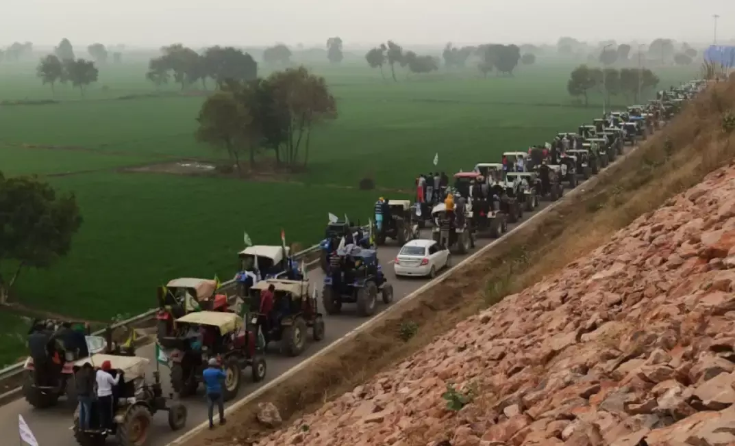 किसानो की ट्रैक्टर रैली का रुट अभी निर्धारित नहीं