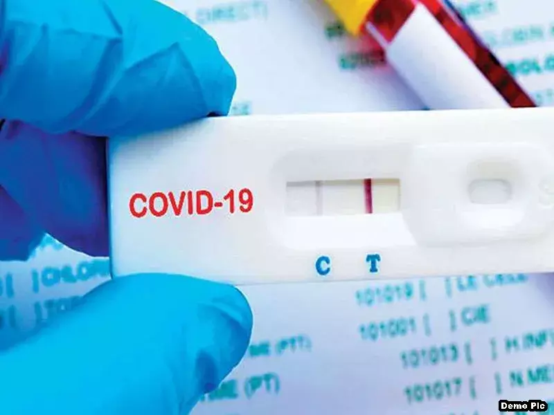 जनपद के विभिन्न्न स्थानों पर किए गये कोरोना एंटीजन टेस्ट