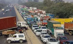 किसान आंदोलन : सिंधु , गाजीपुर बॉर्डर बंद, ट्रैफिक को किया  डायवर्ट