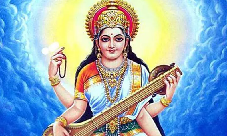 सरस्वती पूजन दिवस की हार्दिक शुभकामनायें :बचपन एक्सप्रेस