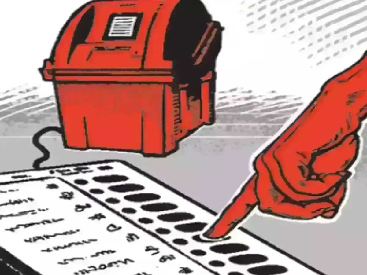 गुजरात स्थानीय निकाय चुनाव :शुरुआती बढ़त से भाजपा आगे