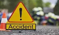 आगरा में नेशनल हाईवे पर भीषण सड़क हादसा  , 8 मरे, 4 घायल