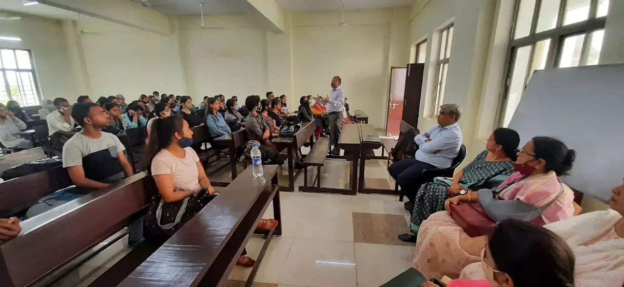 Interactive session,Samvaad Organised by Lucknow University... Interactive session,Samvaad Organised by Lucknow University...