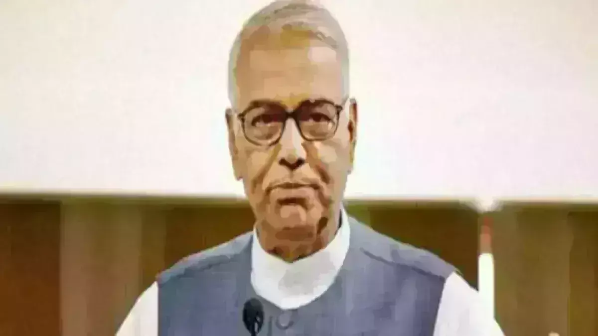 वरिष्ठ नेता यशवंत सिन्हा तृणमूल कांग्रेस में शामिल...