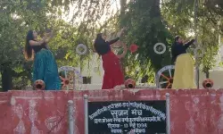 Lucknow University organized a Holi celebration Program...