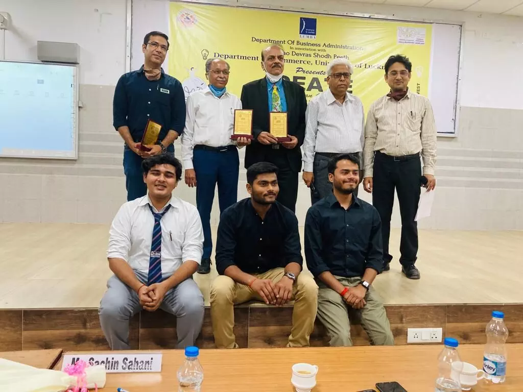 लखनऊ विश्वविद्यालय में हुआ IDEATE का आयोजन. लखनऊ विश्वविद्यालय में हुआ IDEATE का आयोजन.