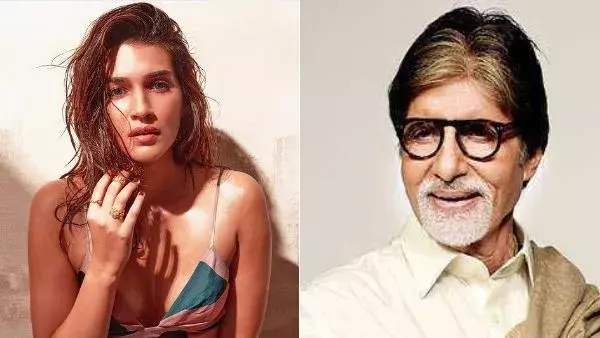 कृति सेनन की फोटो पर कमेंट कर अमिताभ बच्चन ने सबको किया हैरान....