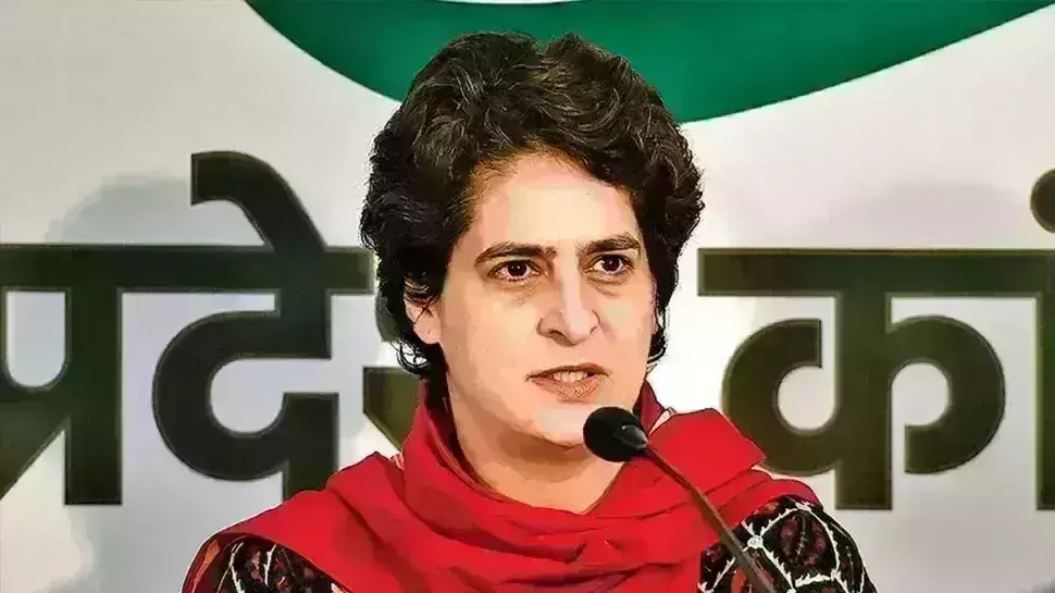 बीजेपी विधायक की गाड़ी में ईवीएम मिलने पर बोली प्रियंका गांधी, कही ये बात.... बीजेपी विधायक की गाड़ी में ईवीएम मिलने पर बोली प्रियंका गांधी, कही ये बात....