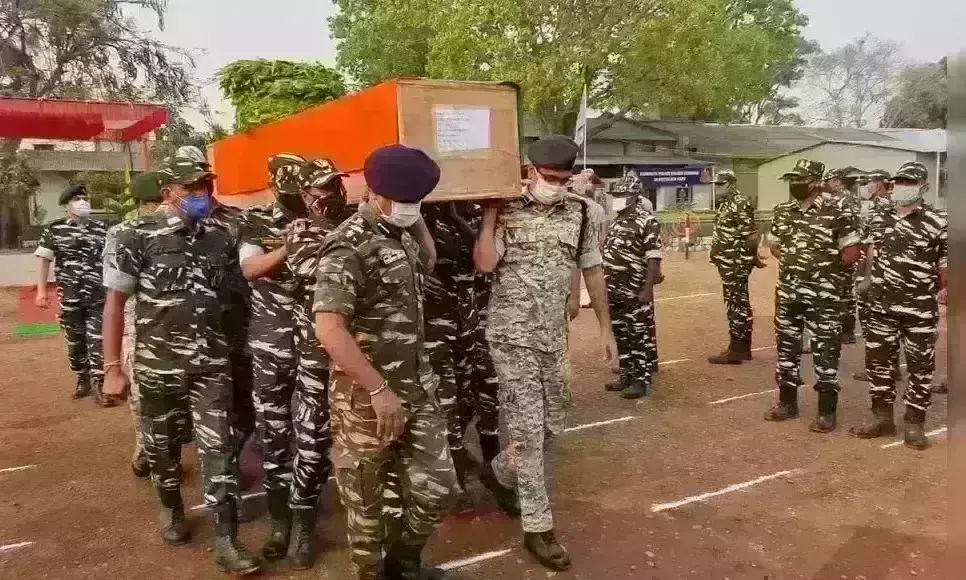 Nation mourns the death of his  22 jawans martyred in a deadly encounter with Naxals in Chhattisgarh Nation mourns the death of his  22 jawans martyred in a deadly encounter with Naxals in Chhattisgarh