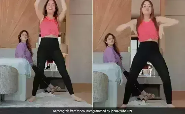 सोशल मीडिया पर 29 मिलियन फॉलोअर्स होने पर जन्नत जुबैर ने किया जबरदस्त डांस सोशल मीडिया पर 29 मिलियन फॉलोअर्स होने पर जन्नत जुबैर ने किया जबरदस्त डांस
