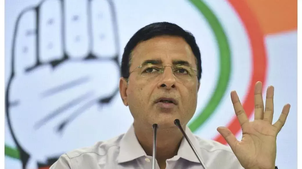 केंद्र सरकार के 7 साल पूरे होने पर रणदीप सुरजेवाला ने मोदी सरकार को देश के लिए हानिकारक बताया.....