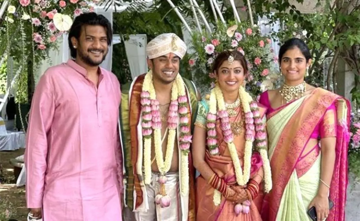 अभिनेत्री प्रणिता सुभाष ने नितिन राजू के साथ शुक्रवार को शादी रचाई