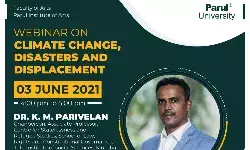 Webinar on Climate Change, Disasters and Displacement on 3rd June, 2021