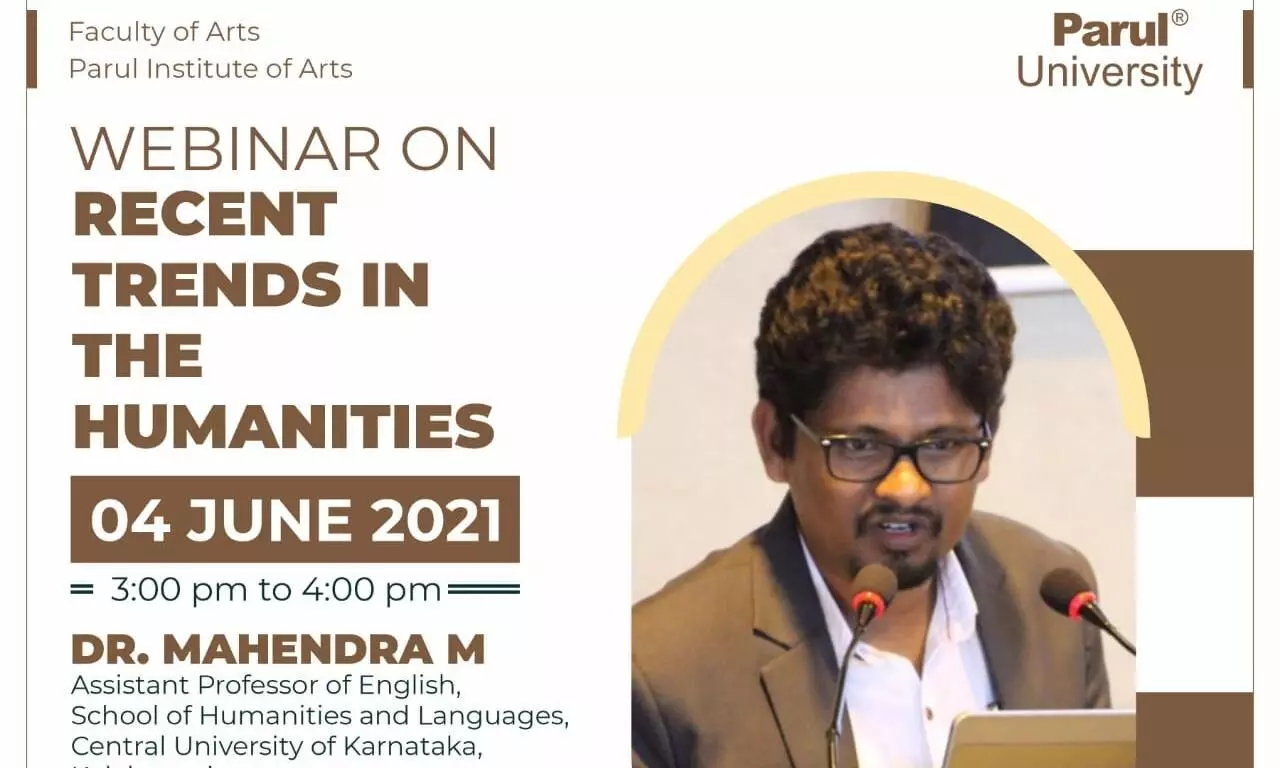 Webinar on Recent Trends in Humanities, 4th June 2021
