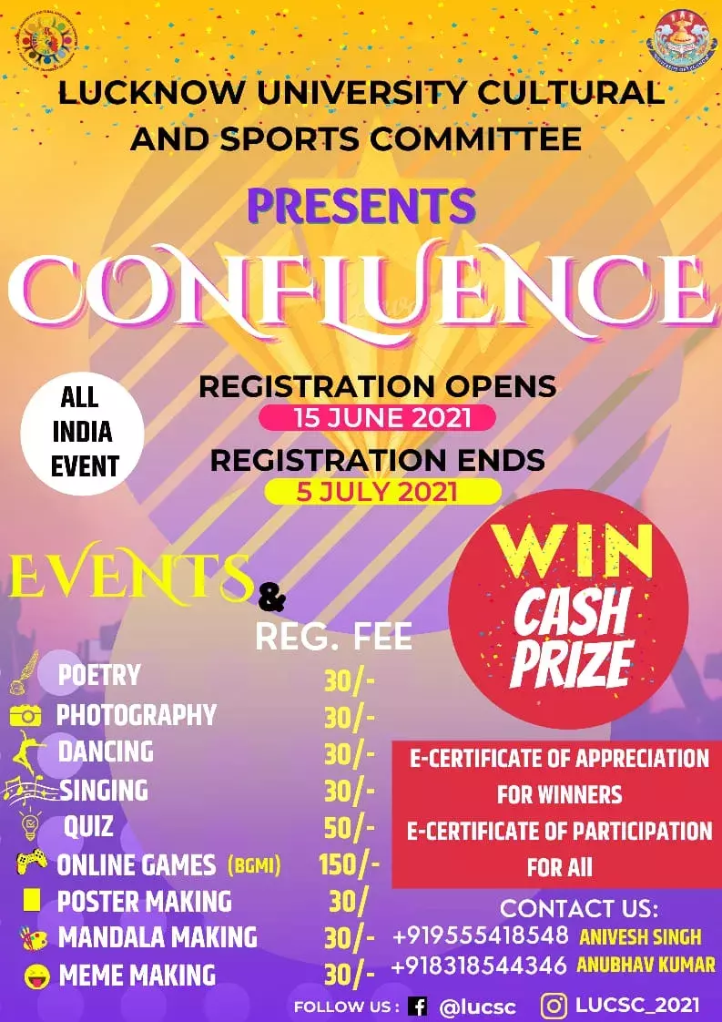 लखनऊ विश्वविद्यालय मनाएगा भारतीय सांस्कृतिक उत्सव लखनऊ विश्वविद्यालय मनाएगा भारतीय सांस्कृतिक उत्सव