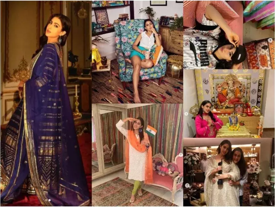 सारा ने सोशल मीडिया पर तस्वीरें साझा कर फैंस से पूछा अपना फेवरिट पार्ट सारा ने सोशल मीडिया पर तस्वीरें साझा कर फैंस से पूछा अपना फेवरिट पार्ट