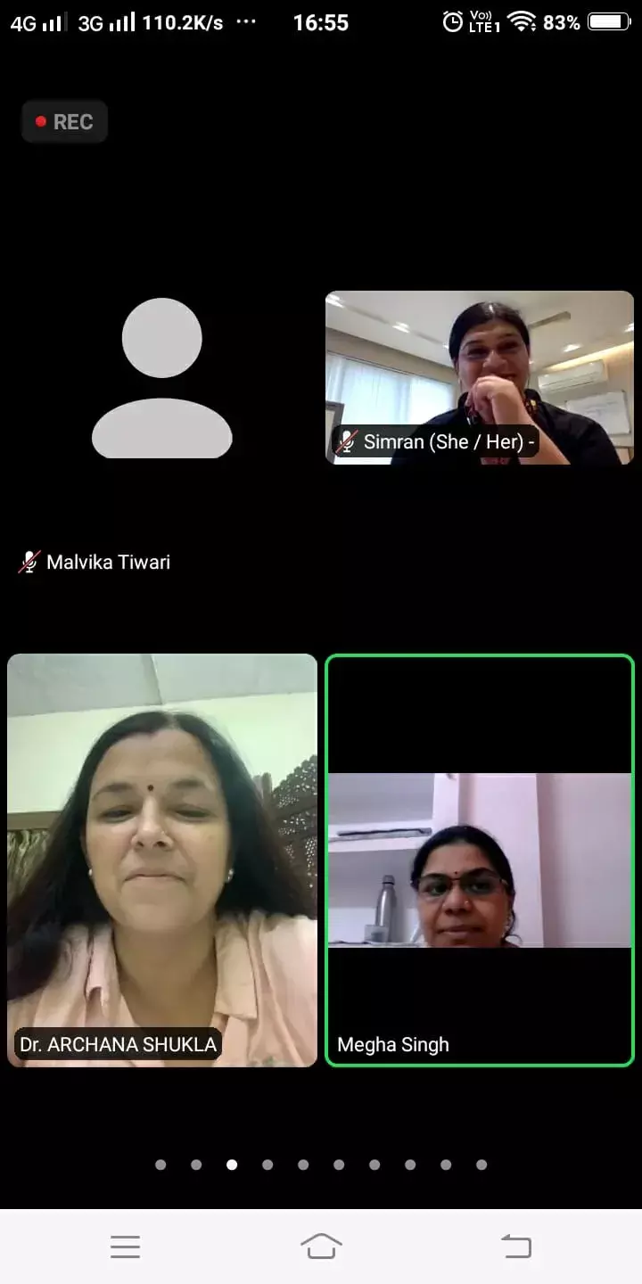 Lucknow University organized an E-Talk on the topic Simran Shaikh- A Success Story Lucknow University organized an E-Talk on the topic Simran Shaikh- A Success Story