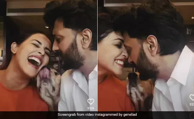 रितेश और जेनेलिया का वीडियो सोशल मीडिया पर हुआ वायरल, फैंस बोले रितेश और जेनेलिया का वीडियो सोशल मीडिया पर हुआ वायरल, फैंस बोले