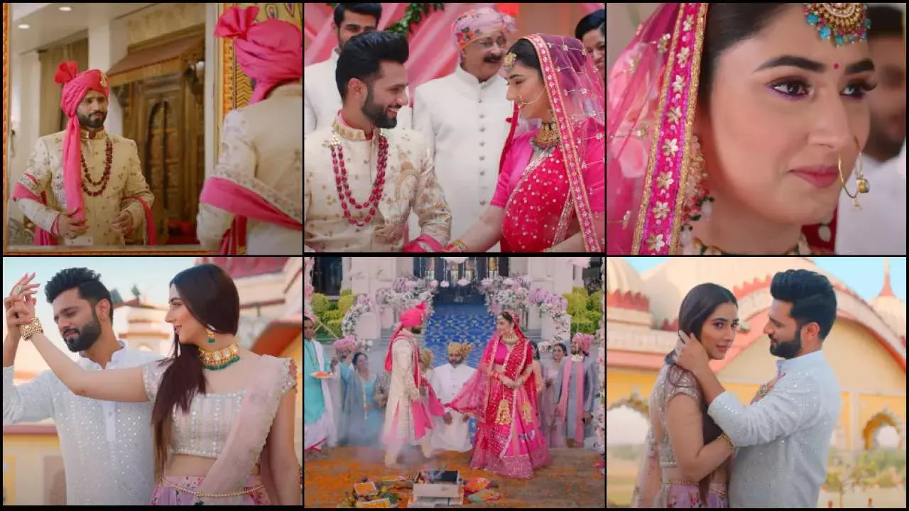 फेमस सिंगर राहुल वैद्य और दिशा परमार के गृह प्रवेश  का वीडियो वायरल फेमस सिंगर राहुल वैद्य और दिशा परमार के गृह प्रवेश  का वीडियो वायरल