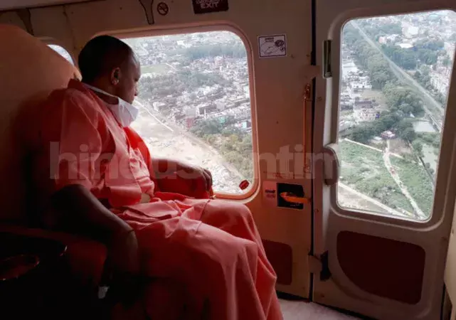 सीएम योगी आज औरैया और इटावा जिले में बाढ़ प्रभावित क्षेत्रों का हवाई सर्वेक्षण करेंगे