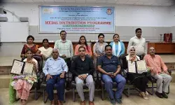 University of Lucknow organized Medal ceremony