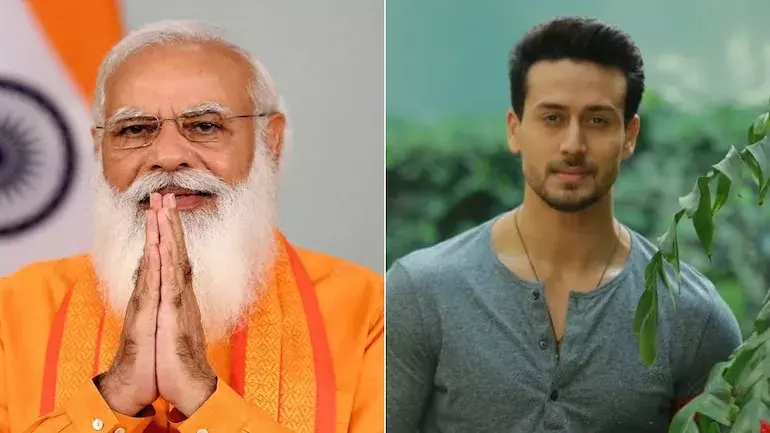 प्रधानमंत्री नरेंद्र मोदी ने की एक्टर टाइगर श्रॉफ की तारीफ प्रधानमंत्री नरेंद्र मोदी ने की एक्टर टाइगर श्रॉफ की तारीफ