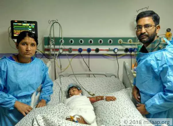 खौलते हुए पानी में गिरी दो साल की बच्ची खौलते हुए पानी में गिरी दो साल की बच्ची