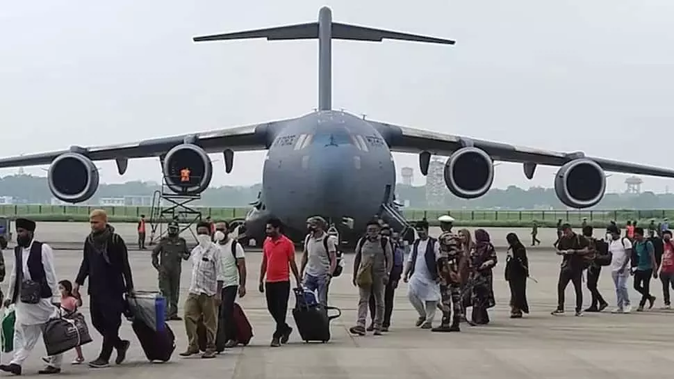 दोहा से भारत लौटे अफगानिस्तान में फसे 146 भारतीय नागरिक