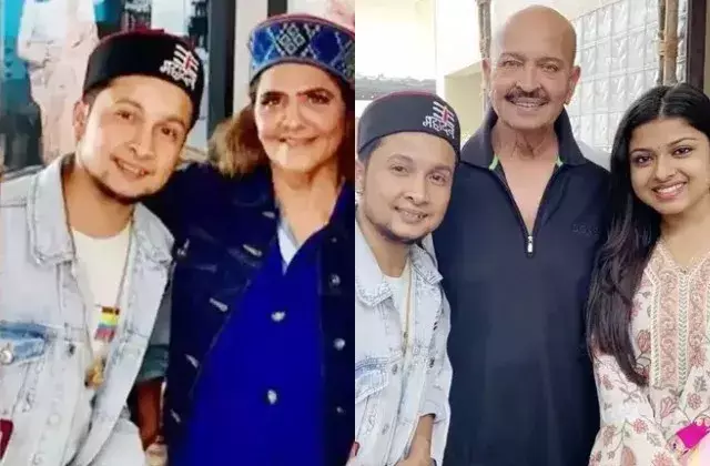 ऋतिक रोशन के पैरेंट्स से की पवनदीप और अरुणिता ने मुलाकात