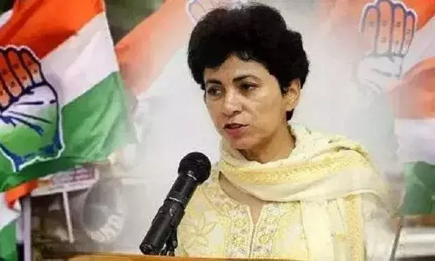 हरियाणा में भाजपा गठबंधन सरकार हुई फेल, कांग्रेस प्रदेश अध्यक्ष सैलजा बोली हरियाणा में प्रति व्यक्ति आय घटी और बेरोजगारी बढ़ी...