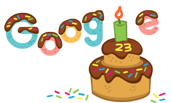 आज 23 साल का हो गया Google, बर्थडे केक के साथ पेश किया खास डूडल