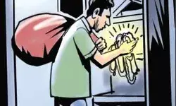 चोरो ने मजदूर के घर को बनाया निसाना चोरो ने मजदूर के घर को बनाया निसाना
