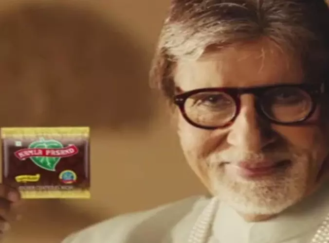 कमला पसंद पान मसाला के विज्ञापन से अमिताभ बच्चन ने खुद को किया अलग