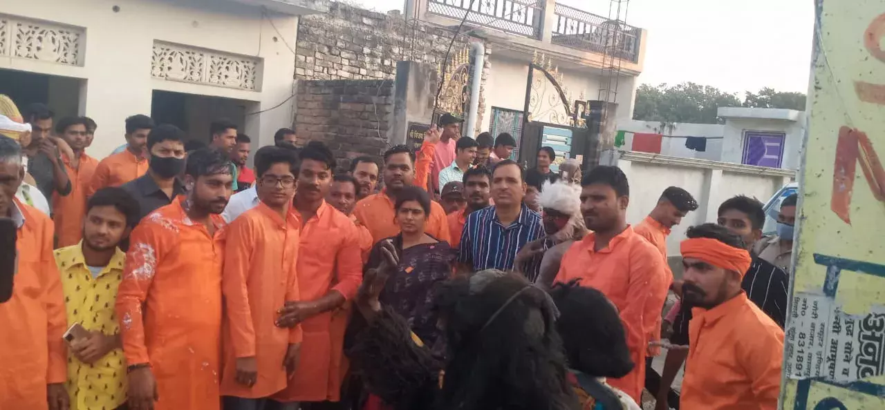 राम डोल मेला व कंस वध का हुआ आयोजन राम डोल मेला व कंस वध का हुआ आयोजन